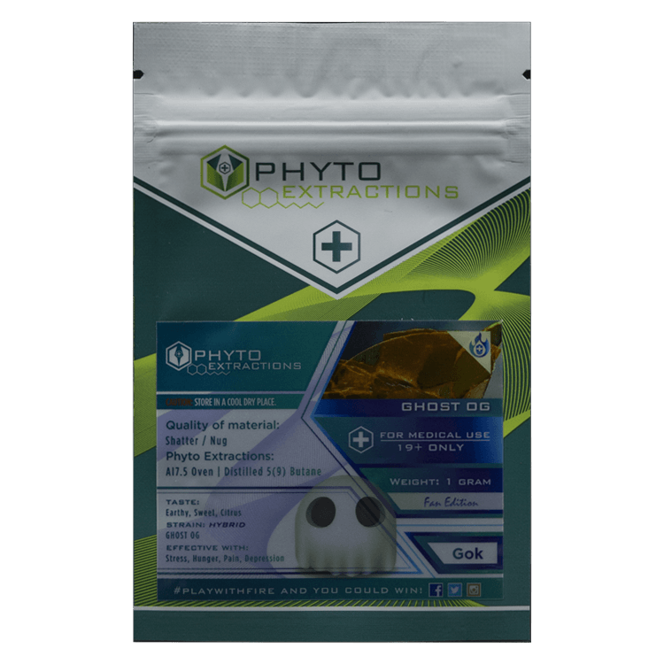Phyto – Ghost OG – 1g or 7g | BC Weed Edible Canada Phyto – Ghost OG – 1g or 7g | BC Weed Edible Canada