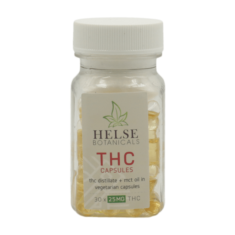 Helse Botanicals – THC Capsules – 25mg | BC Weed Edible Canada Helse Botanicals – THC Capsules – 25mg | BC Weed Edible Canada