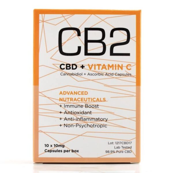 Herb Angels – CB2 Capsules (CBD) – 10mg | BC Weed Edible Canada