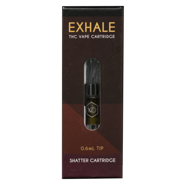 XO Exhale – Liquid Shatter Refill Cartridge – Girl Scout Cookies 0.6ml | BC Weed Edible Canada XO Exhale – Liquid Shatter Refill Cartridge – Girl Scout Cookies 0.6ml | BC Weed Edible Canada