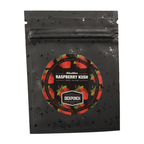 Dickpunch Extracts – Raspberry Kush (indica) – 1g | BC Weed Edible Canada