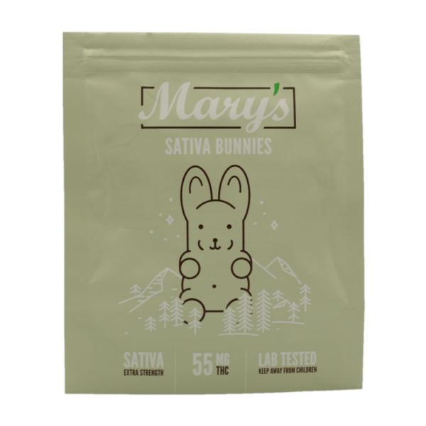 Mary’s Medibles – Sativa Bunnies – Extra Strength – 55mg | BC Weed Edible Canada Mary’s Medibles – Sativa Bunnies – Extra Strength – 55mg | BC Weed Edible Canada