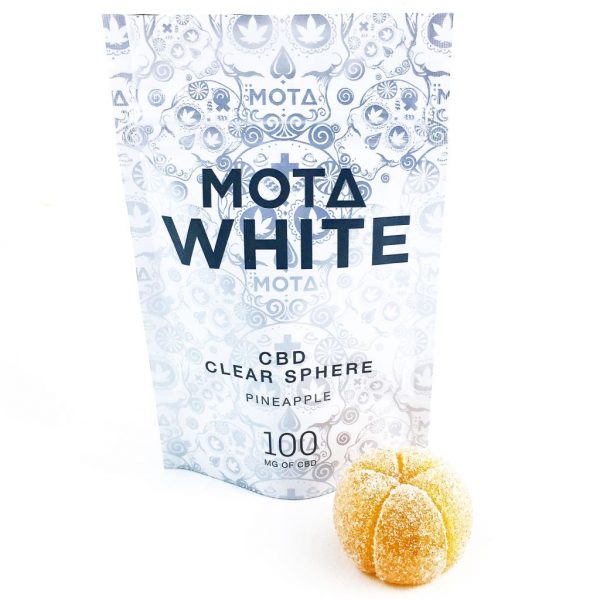 MOTA White – CBD Clear Sphere – Pineapple | BC Weed Edible Canada MOTA White – CBD Clear Sphere – Pineapple | BC Weed Edible Canada