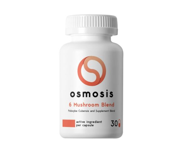 Osmosis 6 Mushroom Blend (30 Capsules) | BC Weed Edible Canada Osmosis 6 Mushroom Blend (30 Capsules) | BC Weed Edible Canada